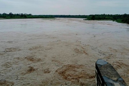 बाँकेमा राप्ती नदीको बहाव बढ्दो, उच्च सतर्कता अपनाउन आग्रह