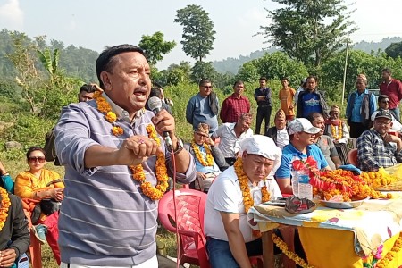 गंगटे पुगेर गिरीले भने-'तपाईंहरुका दु:खलाई सुखमा बदल्छु'