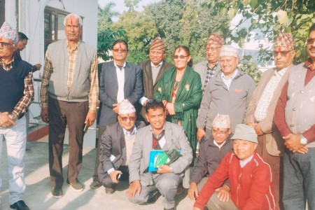 निवृत्त राष्ट्रसेवक समाज बाँकेको अध्यक्षमा शाह