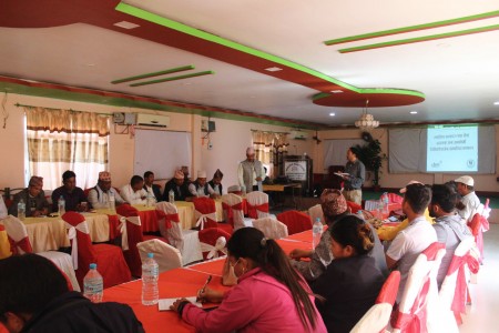 अपाङ्गता भएका ब्यक्तिहरुको आयआर्जनमा जोड