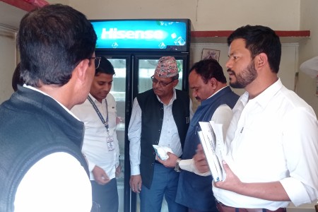 नेपालगन्जका डेरी उद्योगहरुमा अनुगमन