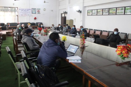 कृषि अनुसन्धान कार्यालयहरुको प्रगति समीक्षा गोष्ठी खजुरामा सम्पन्न