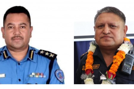 बाँके प्रहरी प्रमुखमा राठौर , लुम्बिनी ट्राफिक प्रमुखमा अधिकारी