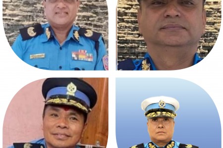 प्रहरीका ४ डीआईजीको एआईजीमा बढुवा, गिरी प्रदेश समन्वय निर्देशनालयमा
