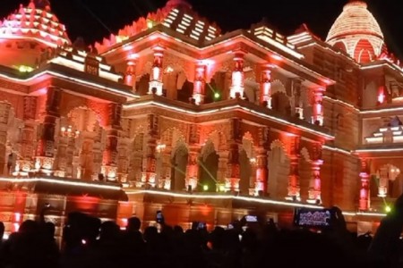 अयोध्याको राम मन्दिरमा आज प्राण प्रतिष्ठा