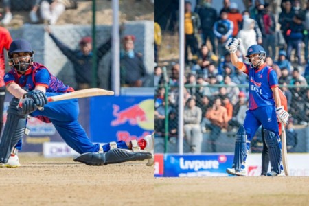 क्यानडाविरुद्धको सिरिजमा नेपालले गर्यो क्लिनस्वीप