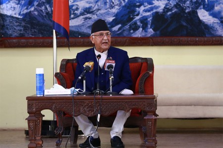 देउवाले राष्ट्रपतिलाई ‘तिमी’ भनेको भन्दै ओलीले जनाए आपत्ति