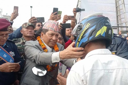 बाँकेमा ट्राफिक सप्ताह सुरु, गृहमन्त्री श्रेष्ठद्वारा उद्घाटन