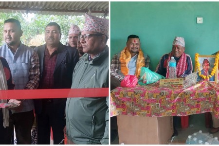 काँग्रेसको संयुक्त पार्टी कार्यालय उद्घाटन, संगठन विस्तारमा लाग्न गौडेलको निर्देशन