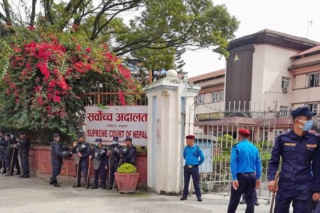 रवि लामिछानेको फैसला आजै सुनाउने भएपछि सर्बोच्चमा बढाइयो सुरक्षा