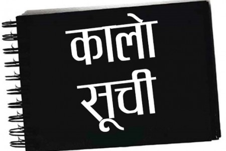 देशभरका विभिन्न १२ कम्पनी कालोसूचीमा