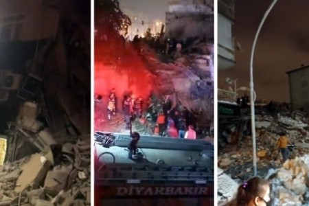 टर्कीमा ७.८ रेक्टरको शक्तिशाली भुकम्प, अहिलेसम्म ५ जनाको मृत्यु