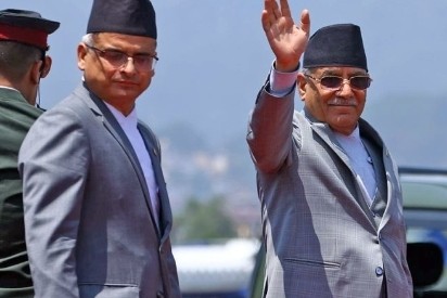 प्रधानमन्त्री प्रचण्ड आज दिउँसो भारत प्रस्थान