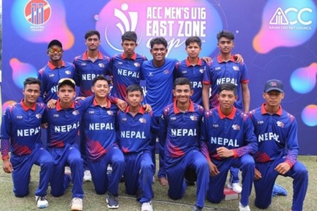 एसीसी यु-१६ मा मलेसियालाई हराउँदै नेपालको उपाधिमा ह्याट्रिक