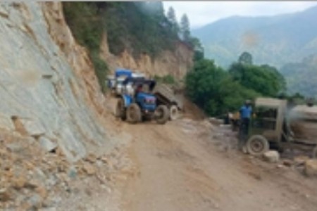 १६ घण्टापछि सल्यान-दाङ सडक पुनः सञ्चालनमा