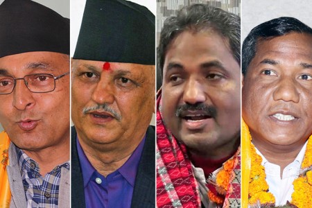 सांसद् पद गुमाएका चारै जना नेतालाई मन्त्रिपरिषद्मा पुनर्नियुक्ति 