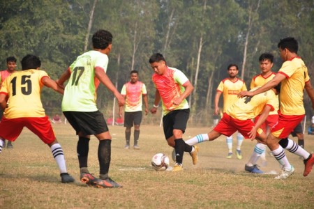 स्व. श्याम थापा स्मृति फुटबलः बागमति र खजुरा युनाइटेड विजयी