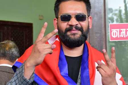 काठमाडौंको मेयरमा बालेन्द्र भारी मतान्तरले बिजयी