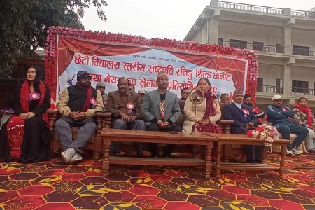 नेपालगञ्जमा छैटौंं राष्ट्रपति रनिङ शिल्ड छनौट तथा मेयर कप खेलकुद सुरु