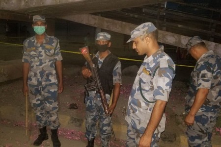 बुटवलमा बम बिस्फोट