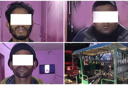 फरक–फरक चोरीको घटनामा नेपालगञ्जमा तीन जना पक्राउ
