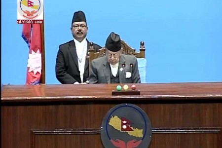 प्रतिनिधिसभाको पहिलो बैठकमा पशुपति शमशेरले सुनाए राष्ट्रपतिको पत्र