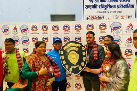 १५औं जिल्ला स्तरीय राष्ट्रपति रनिङ शिल्डको उपाधि कोहलपुरलाई