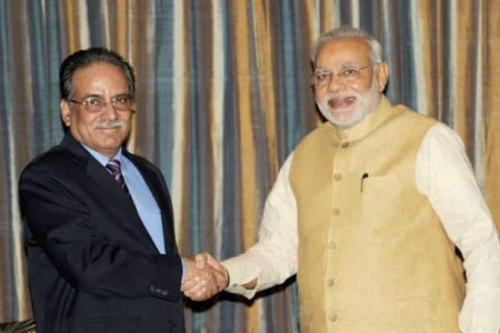 प्रधानमन्त्री प्रचण्डले मोदीलाई भेट्दै, आजै संयुक्त बैठक