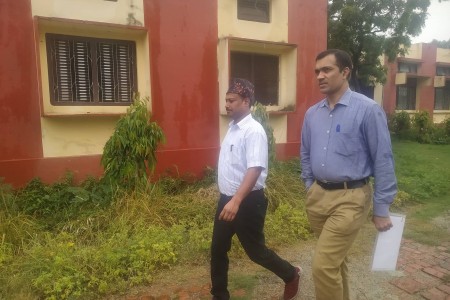 महेन्द्र बहुमुखीको छात्राबासलाई पूर्णता दिन नगर प्रमुख विष्टको अग्रसरता