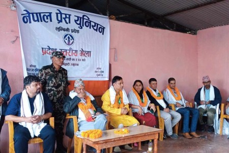लुम्बिनी सरकारले मिडिया प्रबर्द्धनका लागि पर्याप्त बजेट छुट्ट्याएको छ: मुख्यमन्त्री