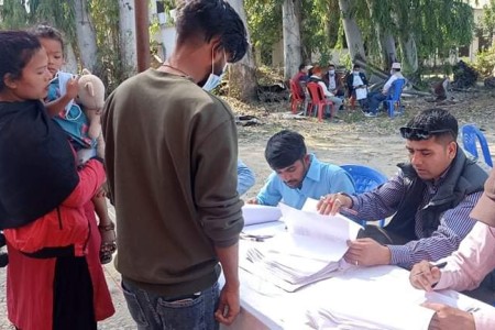 बाँके कांग्रेस अधिबेशन:मतदान सुरु भएको ५ घण्टा सम्म १ हजार ६० मत खस्यो