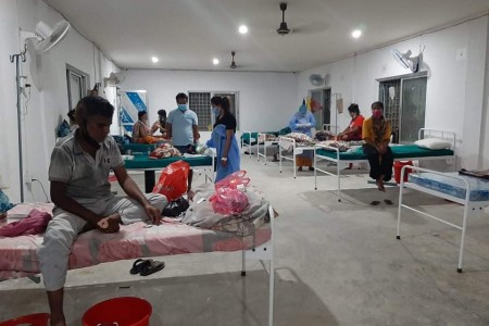नेपालगन्ज ४ को आइसोलेसन उत्कृष्ट बन्दै,चाँडो निको भएर फर्कदै संक्रमित