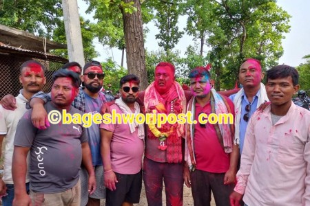 राप्तीसोनारी गाउँपालिकाको अध्यक्षमा कांग्रेसका तप्त पौडेल ८२० मतान्तरले निर्वाचित