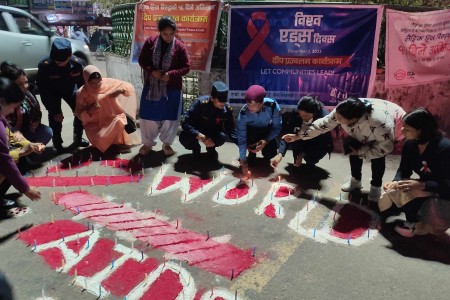 नेपालगन्जमा दिप प्रज्वलन