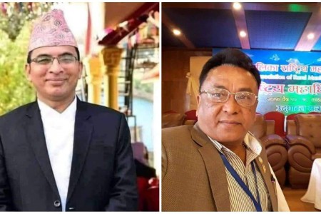 बाँके १ मा एमालेले सूर्य ढकाल र ३ मा किष्मत कक्षपतिलाई दियो टिकट