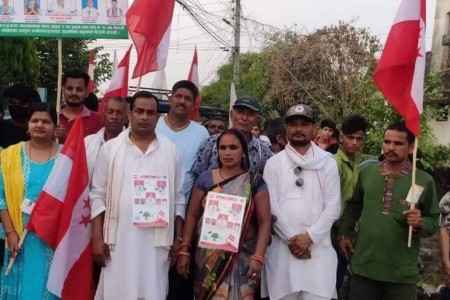 नेपालगन्ज १८ मा सानुलाई जिताउन वडाबासीको अपिल