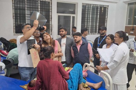 भेरी अस्पतालमा उपचाररत तीन जना भूकम्पका घाइते काठमाडौं रिफर