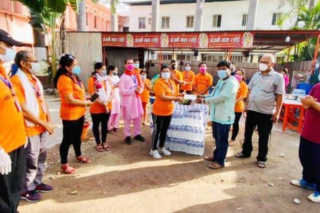 वार्षिक उत्सवका अवसरमा सामाजिक काममा सहयोग