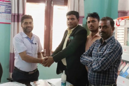 नरैनापुरमा विद्युत महसुल तिर्न सहज गर्ने प्रतिबद्धता