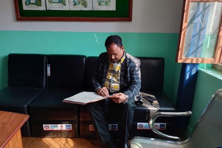 स्वास्थ्य संस्थामा उपप्रमुख राईको छड्के