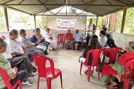 नेपालगन्जको वडा नं. ६ मा कांग्रेसको विशेष आन्तरिक अभियान