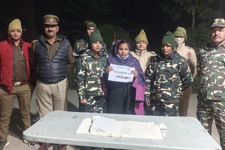 नेपालगञ्जकी सुस्मिता रुपैडिहाबाट ७० लाखको चरेशसहित पक्राउ