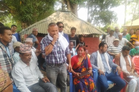 खजुराका आठ वटै वडालाई नमुना बनाउने अध्यक्षका उम्मेदवार मल्लको घोषणा