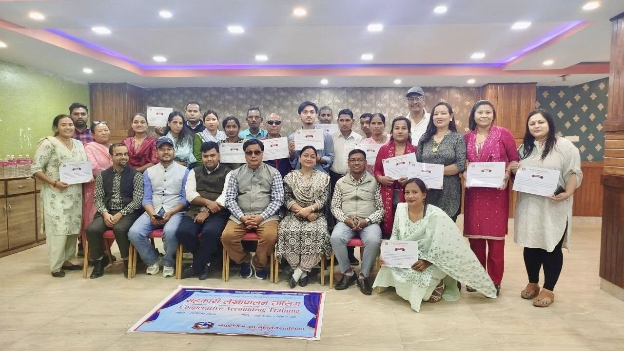 नेपालगञ्जका सहकारीलाई सात दिने 'सहकारी लेखापालन तालिम'