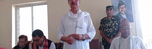 लोकतन्त्रको स्थायित्वका लागि विचलित नभएर कार्यक्षेत्रमा लाग्न रिजालको आग्रह