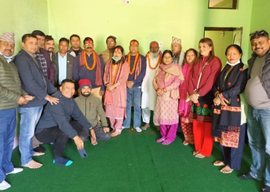 कांग्रेस लुम्बिनी प्रदेशमा निर्वाचितलाई बाँके क्षेत्र नम्बर १ को सम्मान