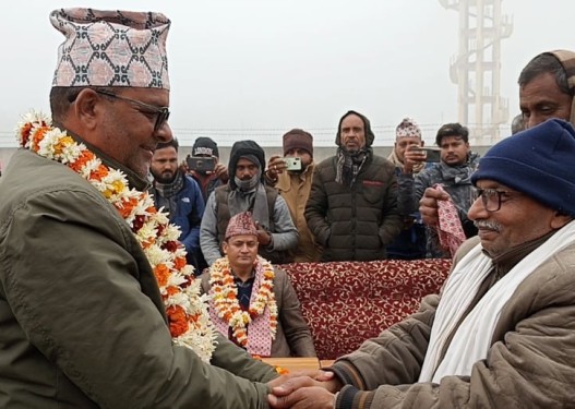 प्रचारप्रसारमा रहेको गौडेल समूहलाई नरैनापुरमा स्वागत