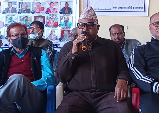 केन्द्रिय सदस्य मैकुलालको घोषणा-सुरेन्द्रजी नै संस्थापनको आधिकारिक उम्मेदवार हो