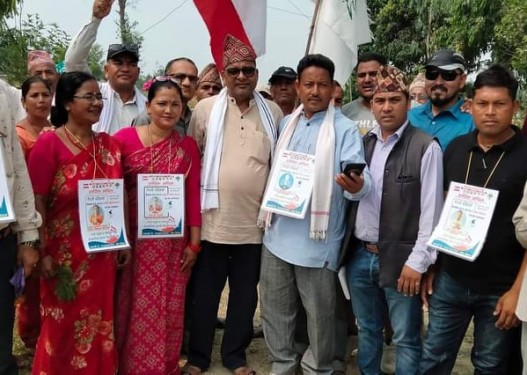 बैजनाथमा कांग्रेस उम्मेदवारहरुको भव्य स्वागत