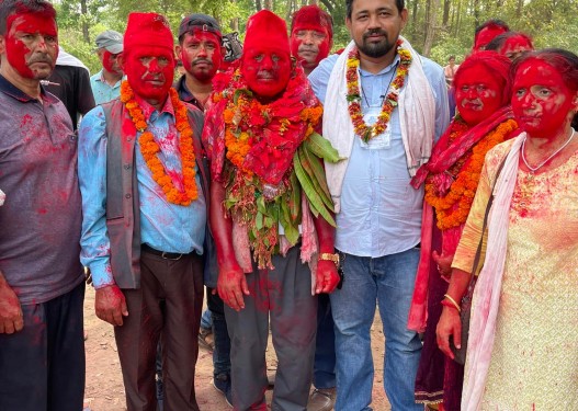 राप्तीसोनारी ८ को वडा अध्यक्षमा एमालेका शालिकराम डाँगी निर्वाचित